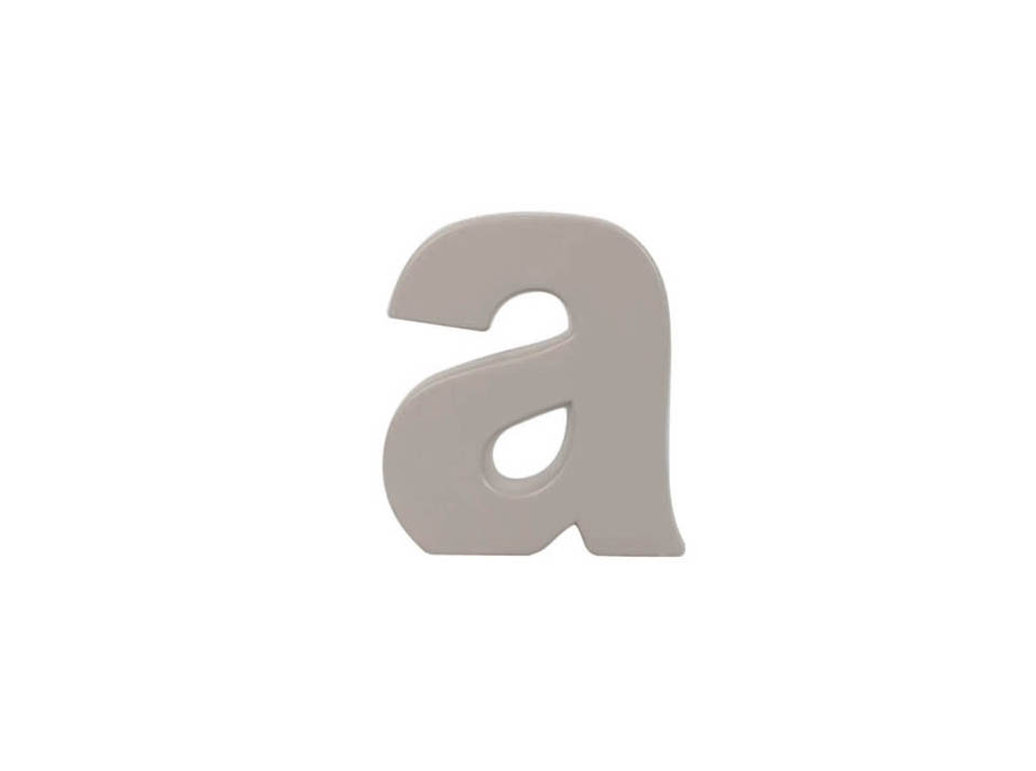 Alphabet a, Grey, 18.5x5x21cm, K11797
