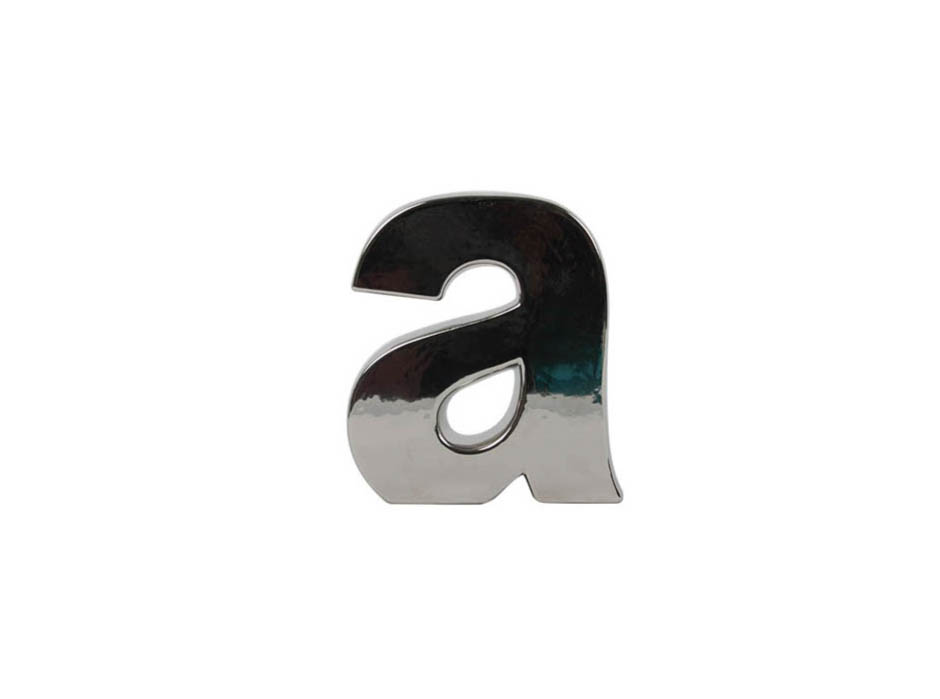 Alphabet a, Silver, 18.5x5x21cm, K11797