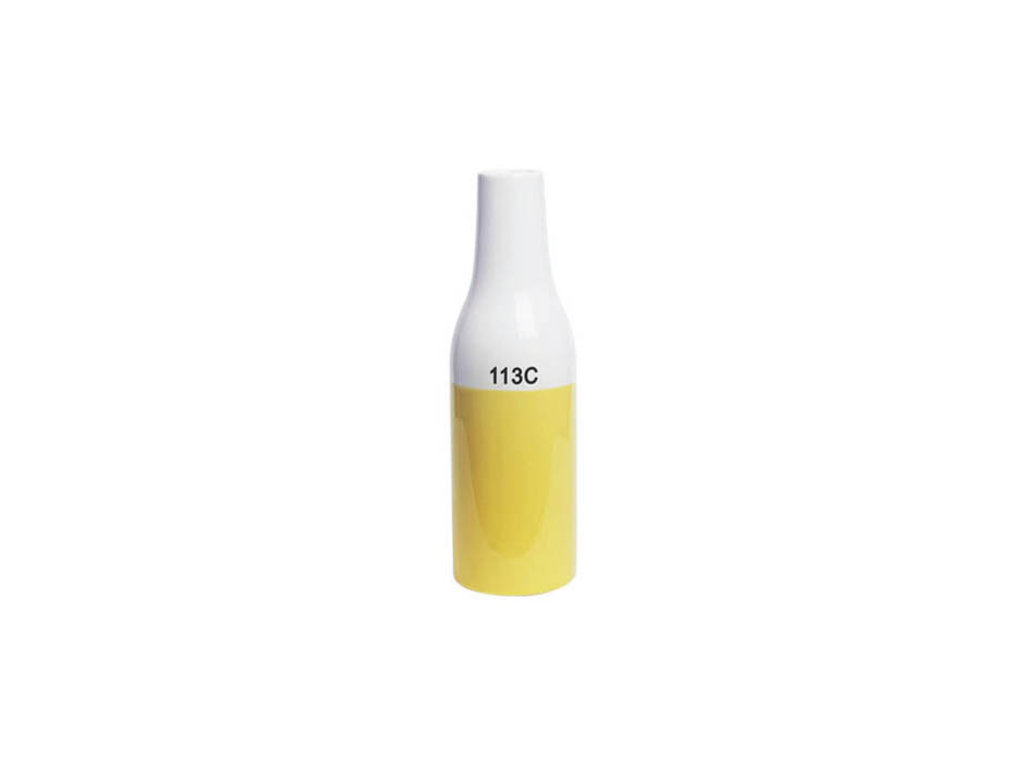 PANTONE Bottle, Yellow, 8x8x25cm, K11860