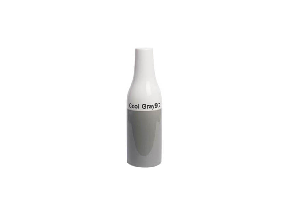 PANTONE Bottle, Grey, 8x8x25cm, K11864