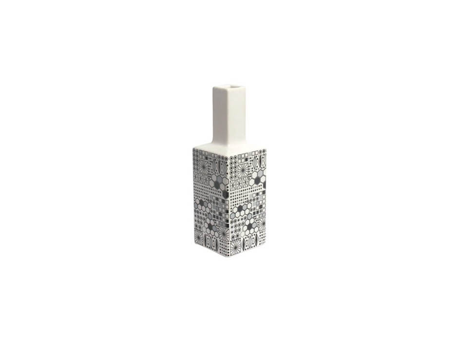 Square Bottle, White, 6.5×6.5x19cm, K12412