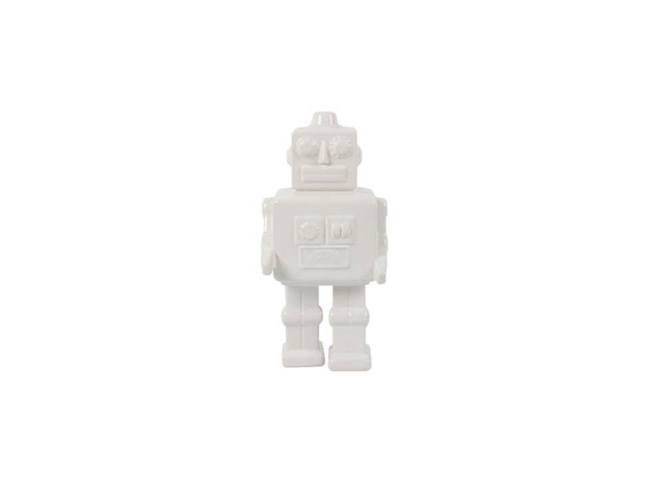 Cap ROBO, White, 13x11x26cm, K13089