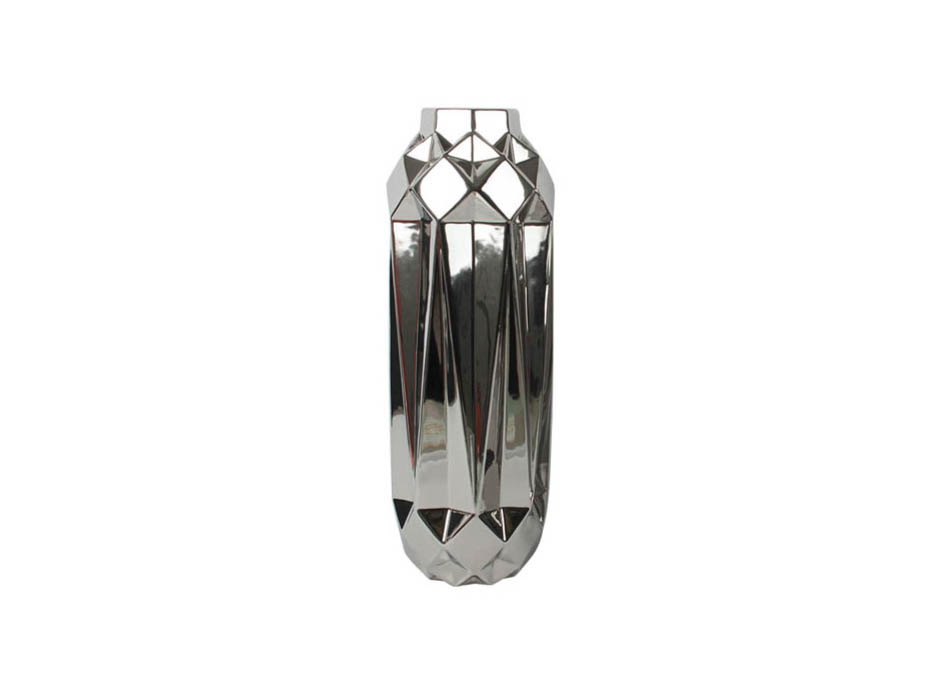 Jewel Vase, Silver, 14x14x41.5cm, K13228