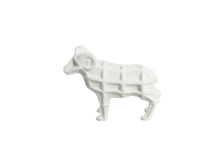 Sheep, White, 22×6.5×16.5cm, K13246