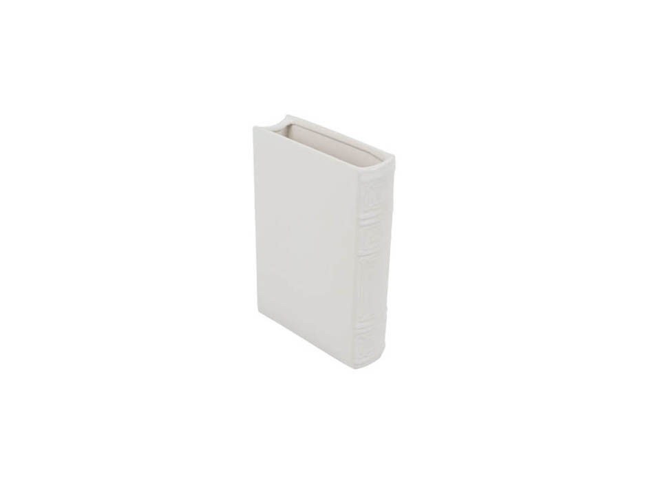 Book Vase LOVE, White, 15.5x5x22.5cm, K13254