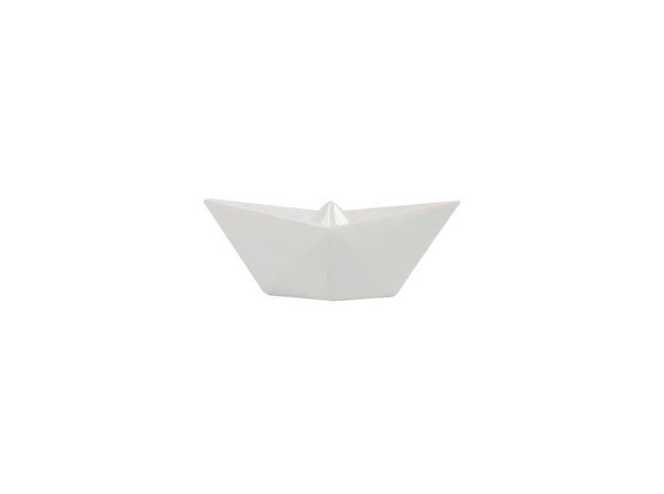 Paper Boat, White, 15.5×6.5x6cm, K13378