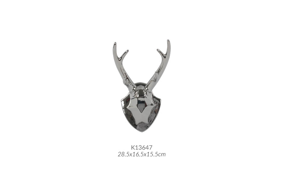 Hunting Trophy, Silver, 28.5×16.5×15.5cm, K13647