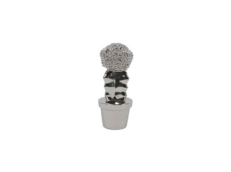 Cactus, Silver, 8x8x20.5cm, K21507