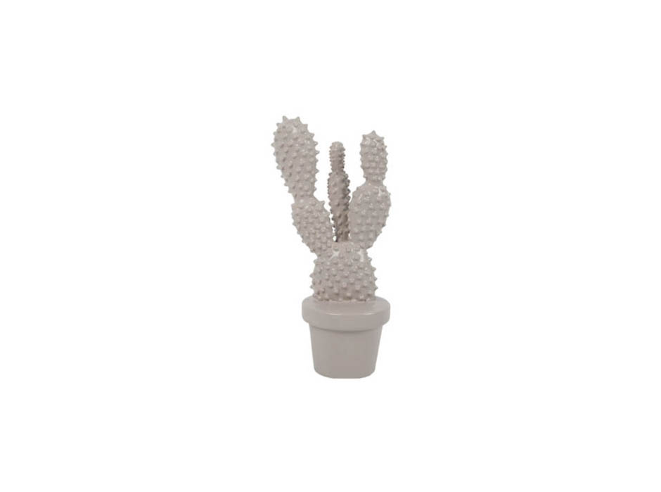 Cactus, Grey, 13x9x24cm, K21616