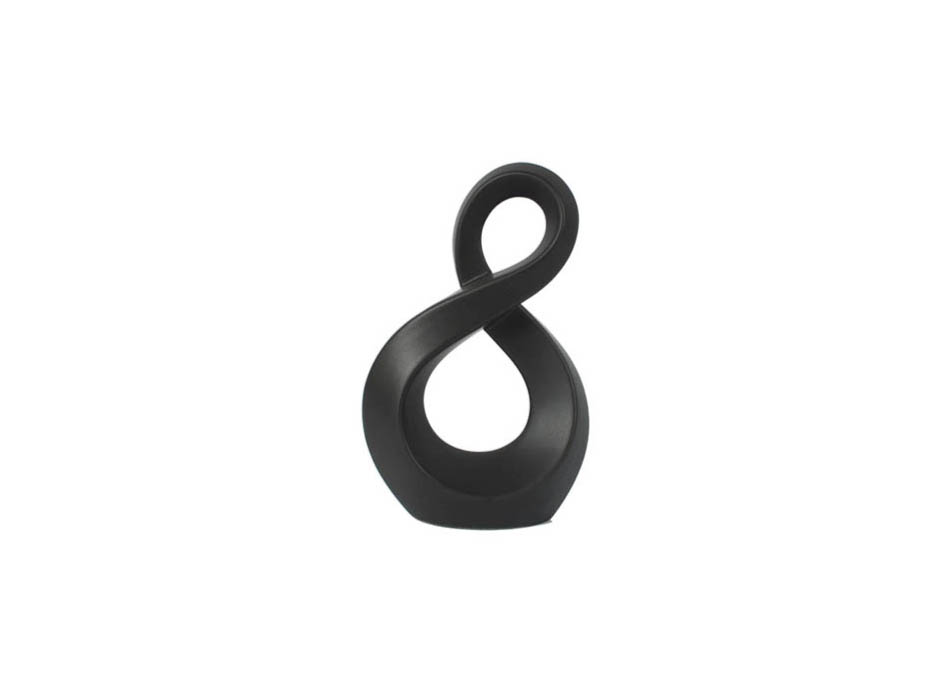 Mobius, Black, 15x7x24cm, K9109
