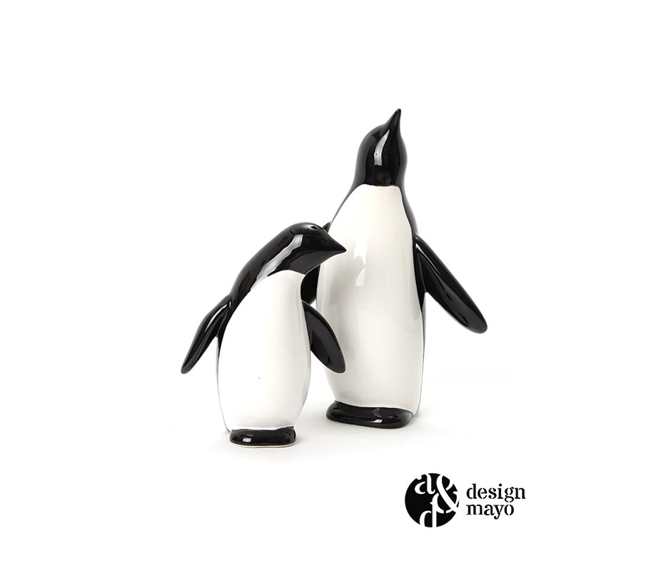 Penguin, Black, 19.5x13x28cm, K14372