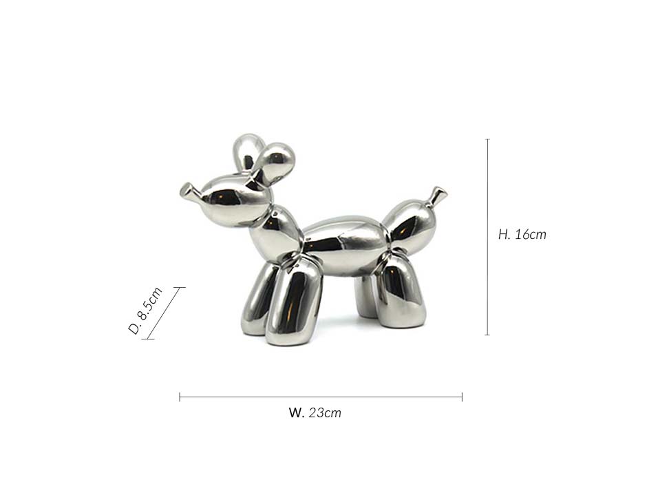 Balloon puppy 16, Metalic, 23×8.5×16cm, K12243