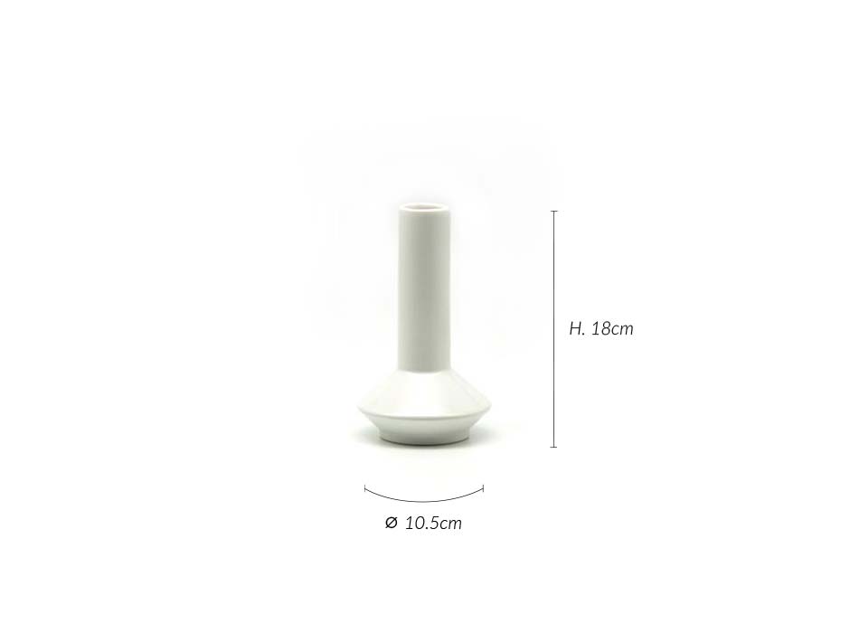 Diamond 18, White, 10.5×10.5x18cm, K14816