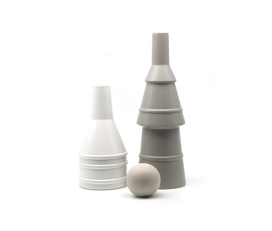 Rocket 46, Grey, 15x15x46cm, K14803