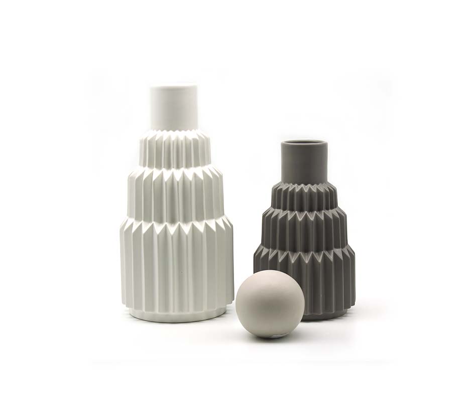 Wheel 35, White, 17x17x34.5cm, K14956