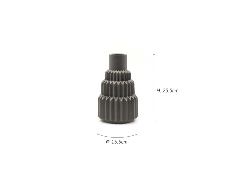 Wheel 26, Grey, 15.5×15.5×25.5cm, K14913