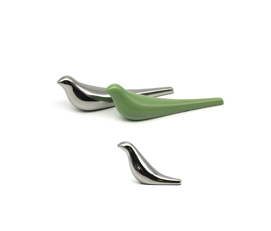 Bird 9, Silver, 15x5x9cm, K14801