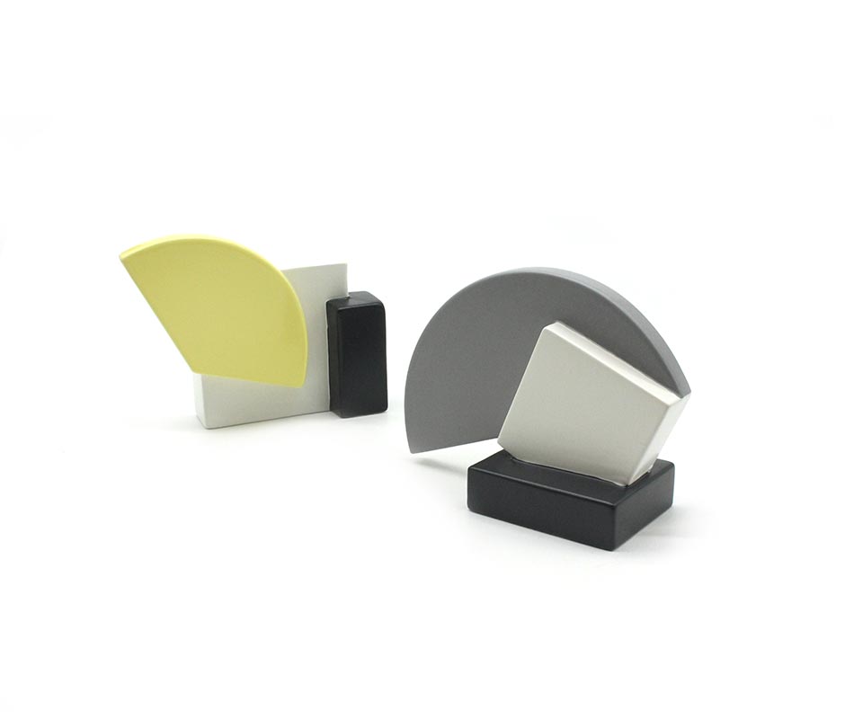 Grey Shape, Gray, 19.5×8.5x14cm, K17224