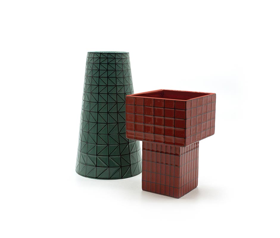 Cubic Red, Red, 14x14x21cm, K24081