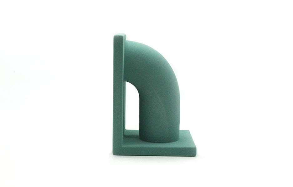 Bookend Mint, Mint, 14x12x20cm, K17285
