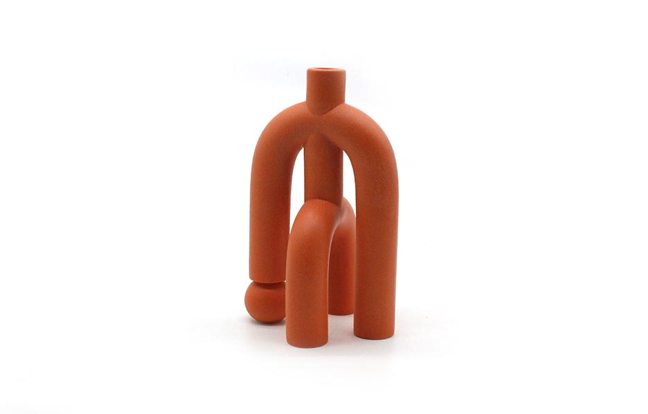 Decoration Orange, Orange, 14.5x14x24.5cm, K17249