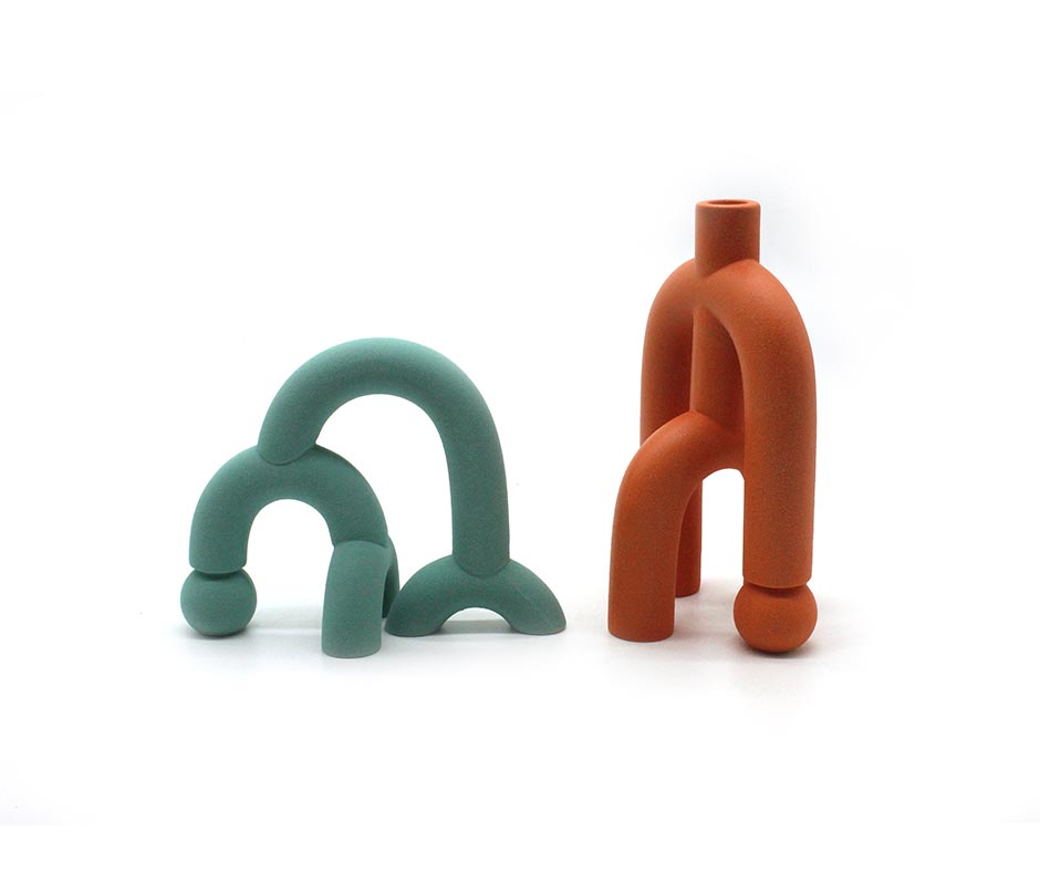 Decoration Orange, Orange, 14.5x14x24.5cm, K17249