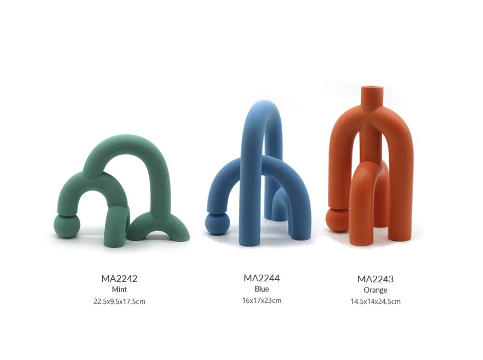 Decoration Orange, Orange, 14.5x14x24.5cm, K17249