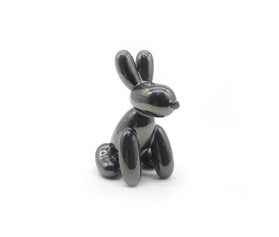 Balloon Puppy Metalic, Black, 18x11x21cm, K16494