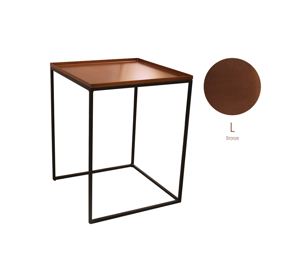 TABLE S/3, Bronze, 41 x 41 x 51cm, MHC-2302L