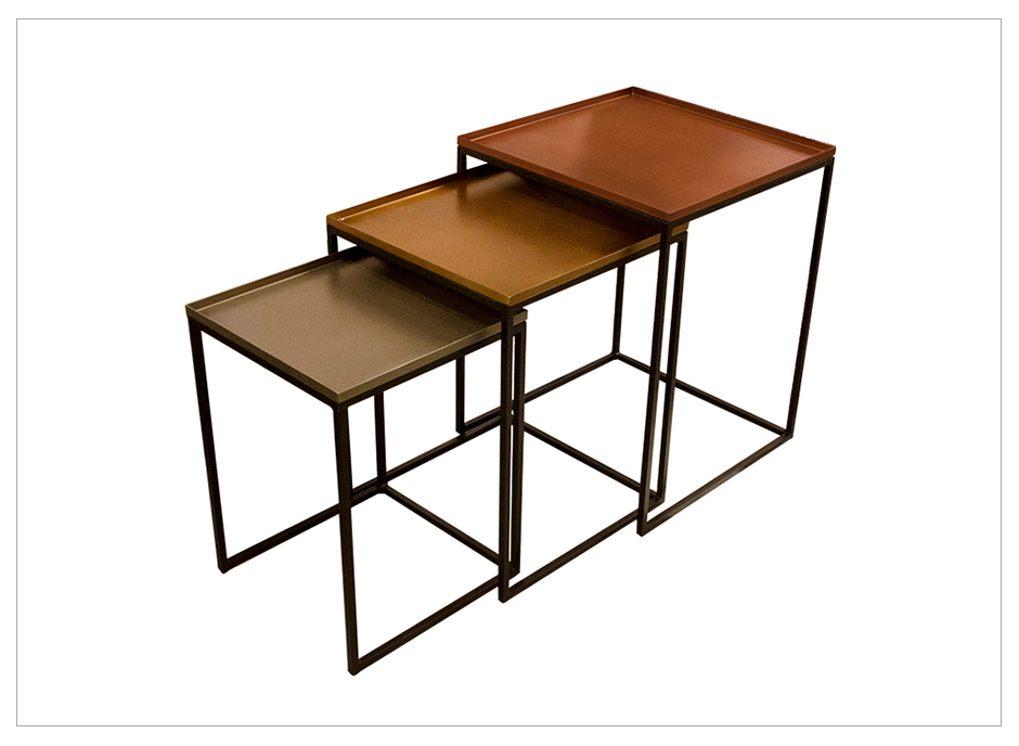 TABLE S/3, Bronze, 41 x 41 x 51cm, MHC-2302L