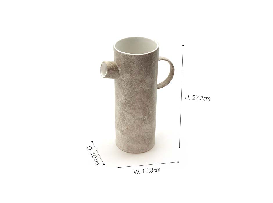 Jumbo spout jug Tall , Natural, 18.3x10x27.2cm, CB3237