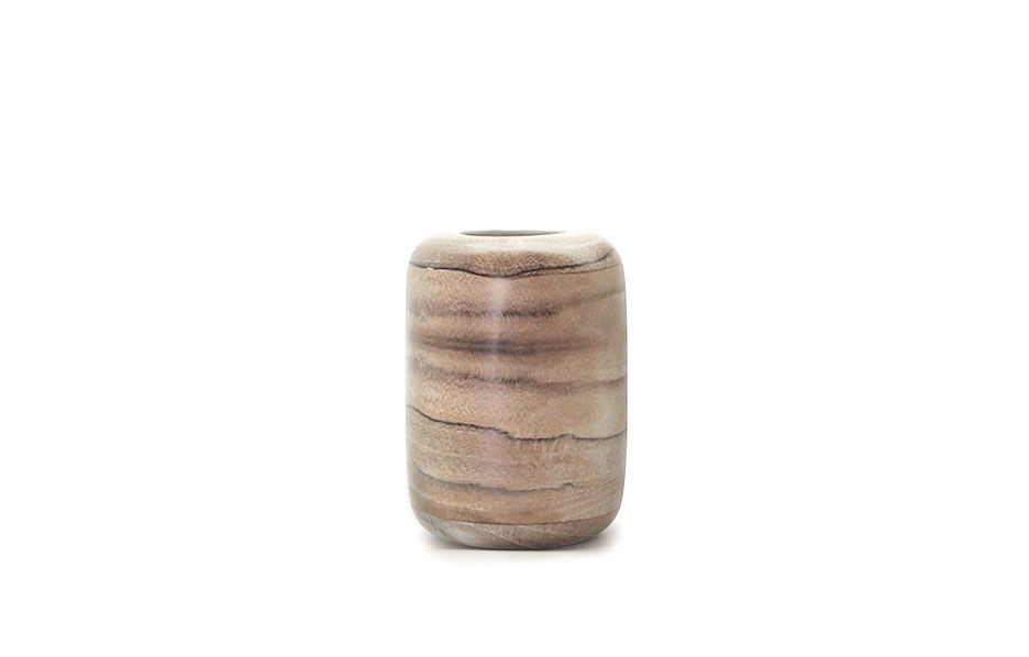 Dome vase (M), Natural, Ø14.5x25cm, CB3408