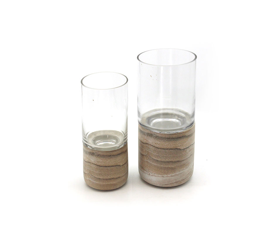 Dome hurrican (M), Natural, Ø14.5x20cm, CB3409