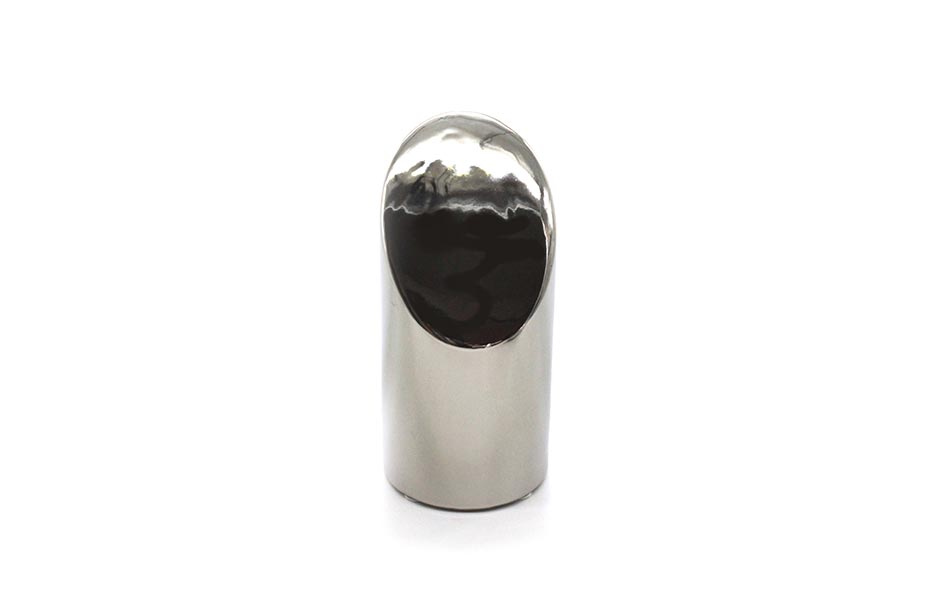 SILVER COLOR CYLINDRE, Silver, 13x13x19cm ,S20006