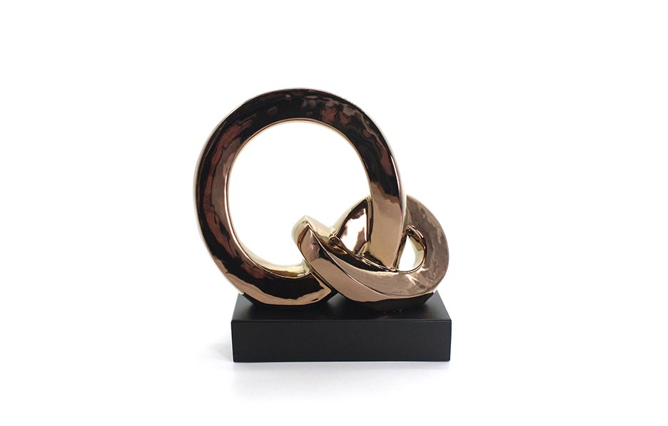 SCULPTURE 39 COPPER, Copper, 31x13x31cm ,C20040