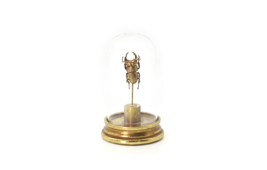 Beetle Dome 21, Gold, Ø12.3x22cm, D127