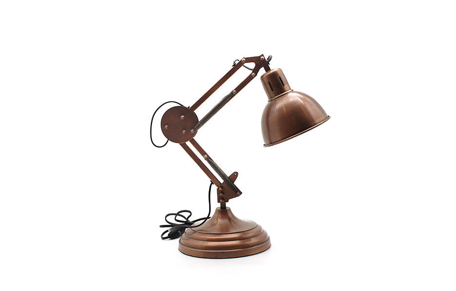 TABLE LAMP, Copper, 37×20.5x44cm, 53178