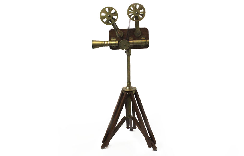 PROJECTOR, Brass, 43x43x109cm, 52024