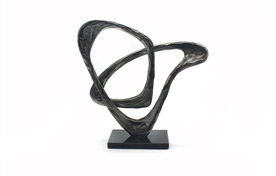TABLE DECORATION, Grey, 34.5x10x32cm, 56458/T