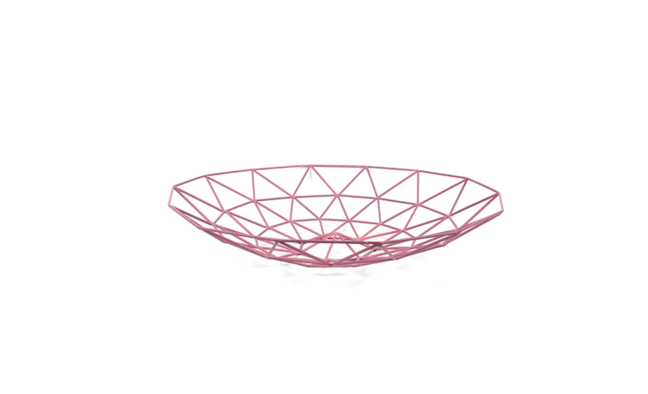 WIRE PLATTER, Brown, 44 x 44 x 9.5cm, 83924