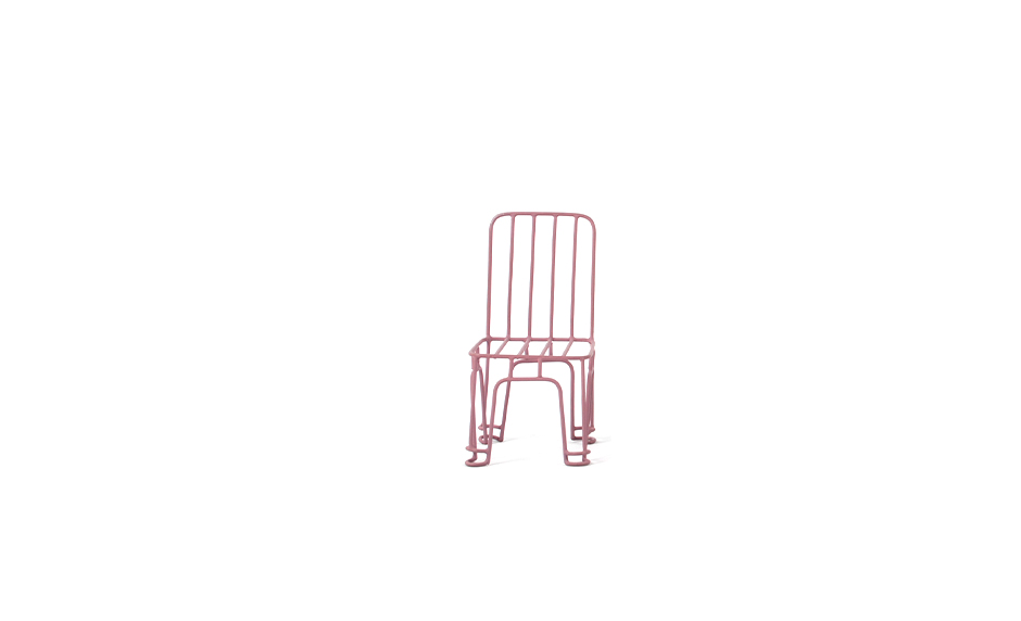 CHAIR, Pink, 8.5 x 8.5 x 16.5cm, 83927