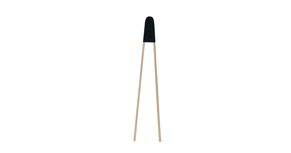 Tweezers tong, Colours, black, 28cm, HD1004