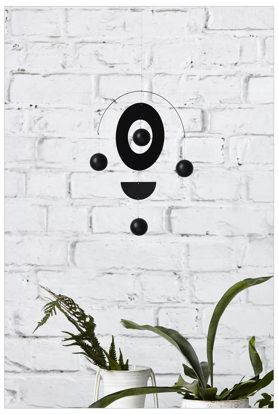 Panton Mobile, Black, Black, 22 x 45cm, Vs0112