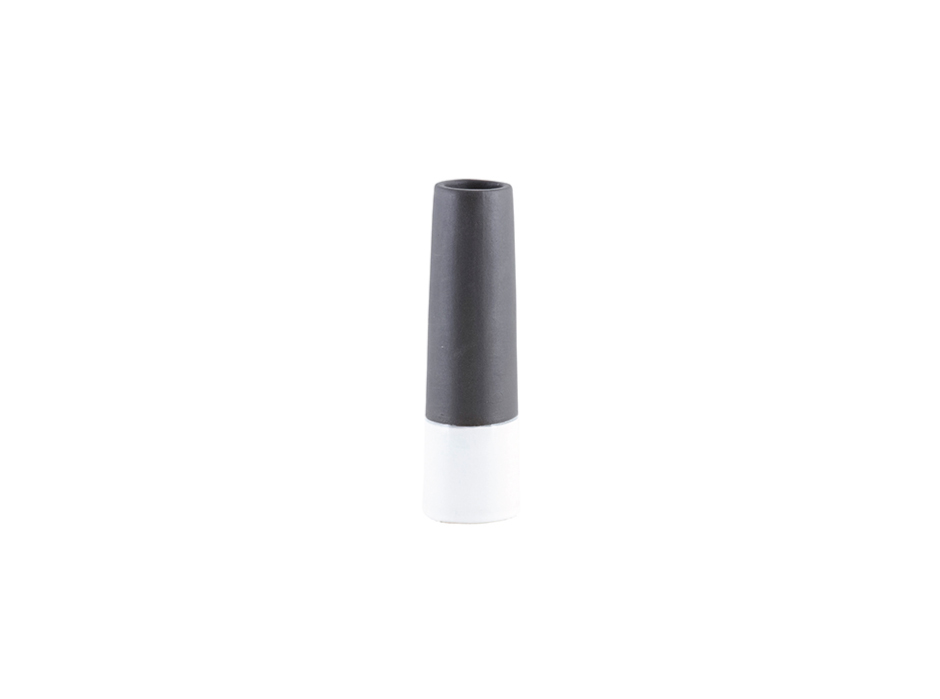 Tube Xs Vase, Dia.6x20cm, Black/White, Dp0363