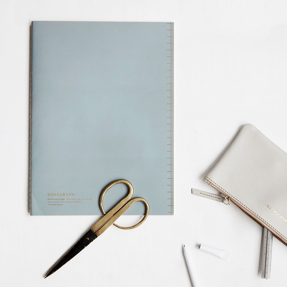 Soft Notebook A4, 21x29cm, blue, Mgsj050