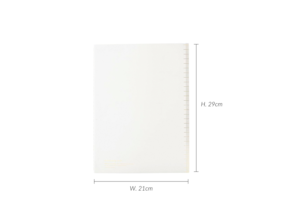Soft Notebook A4, 21x29cm, grey, Mgsj070