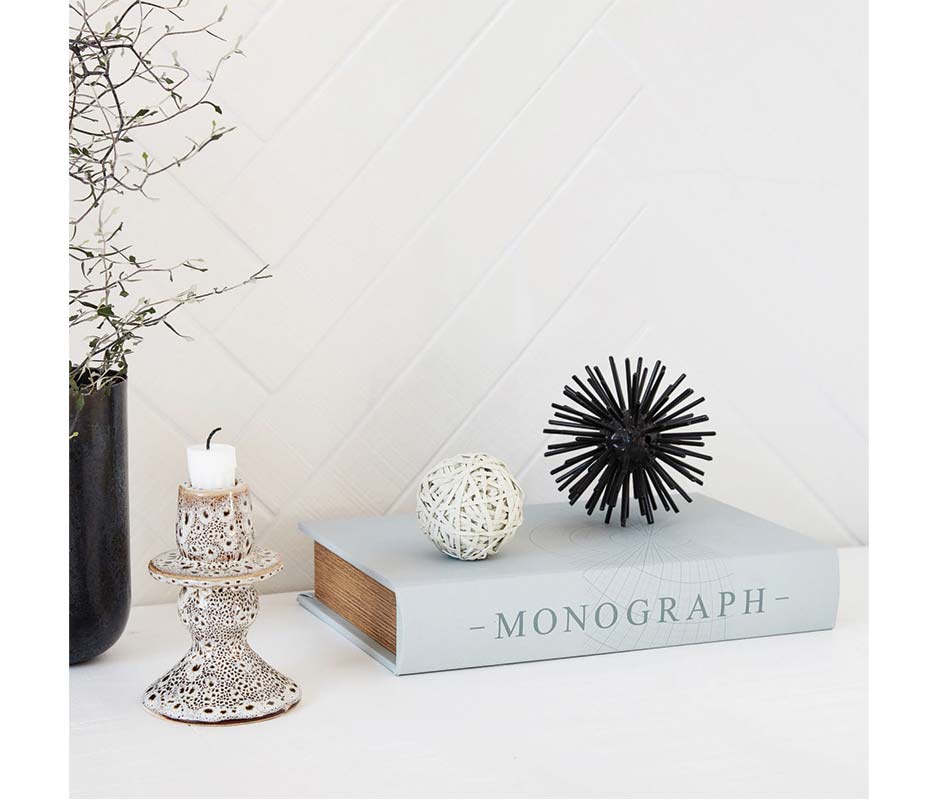 Decoration, Ball, Matte black, Ø10cm, Ak0048
