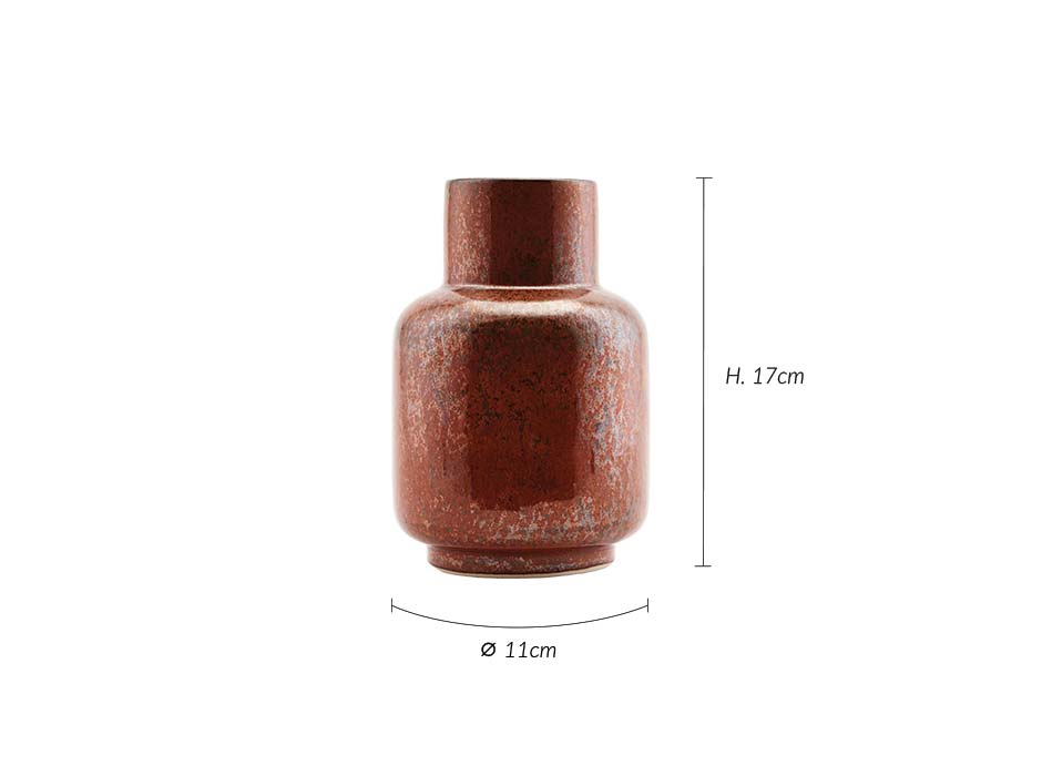 Vase, Ruka, Burgundy, Dp0411