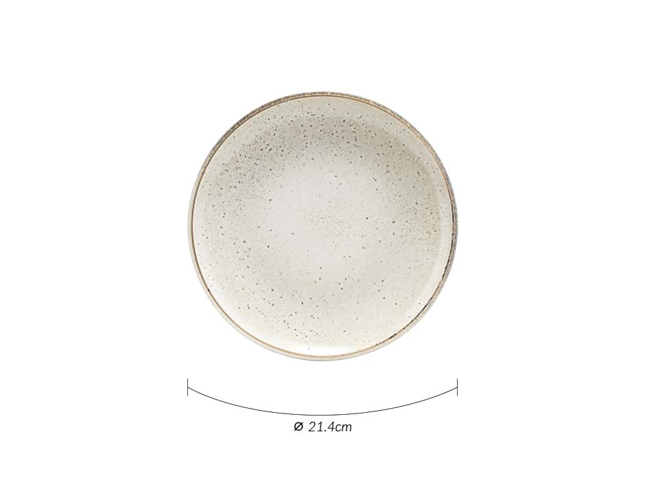 Plate, Lake, Grey, L, Hc0323