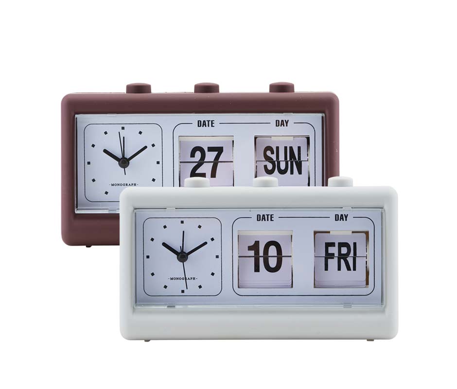 Clock, Retro, Grey, Mgea0401